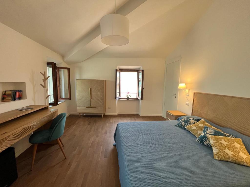 Postel nebo postele na pokoji v ubytování CIVICO 27 rooms