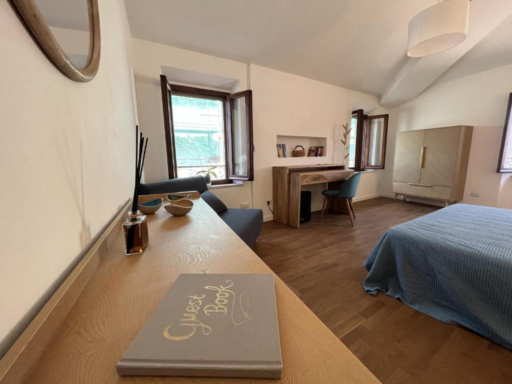 Postel nebo postele na pokoji v ubytování CIVICO 27 rooms
