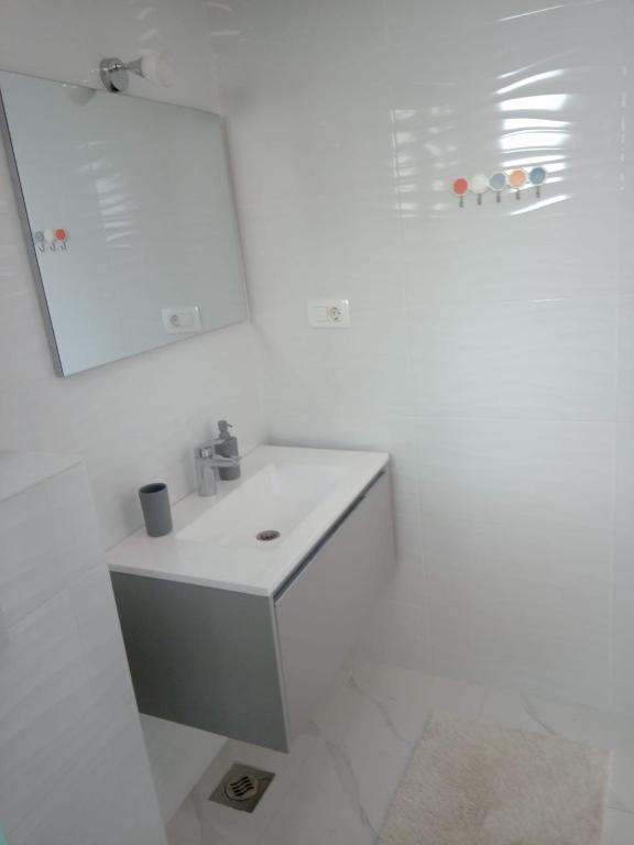 Kúpeľňa v ubytovaní Apartmani Doris
