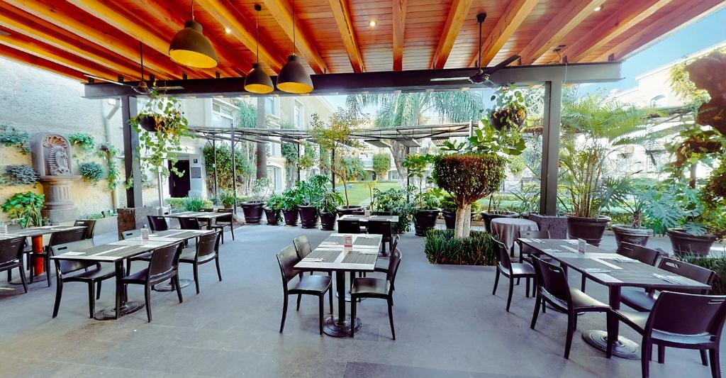 Zahrada ubytování Plaza Camelinas Hotel