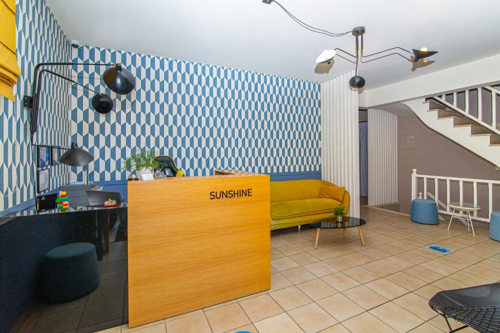 Posezení v ubytování Sunshine Studios