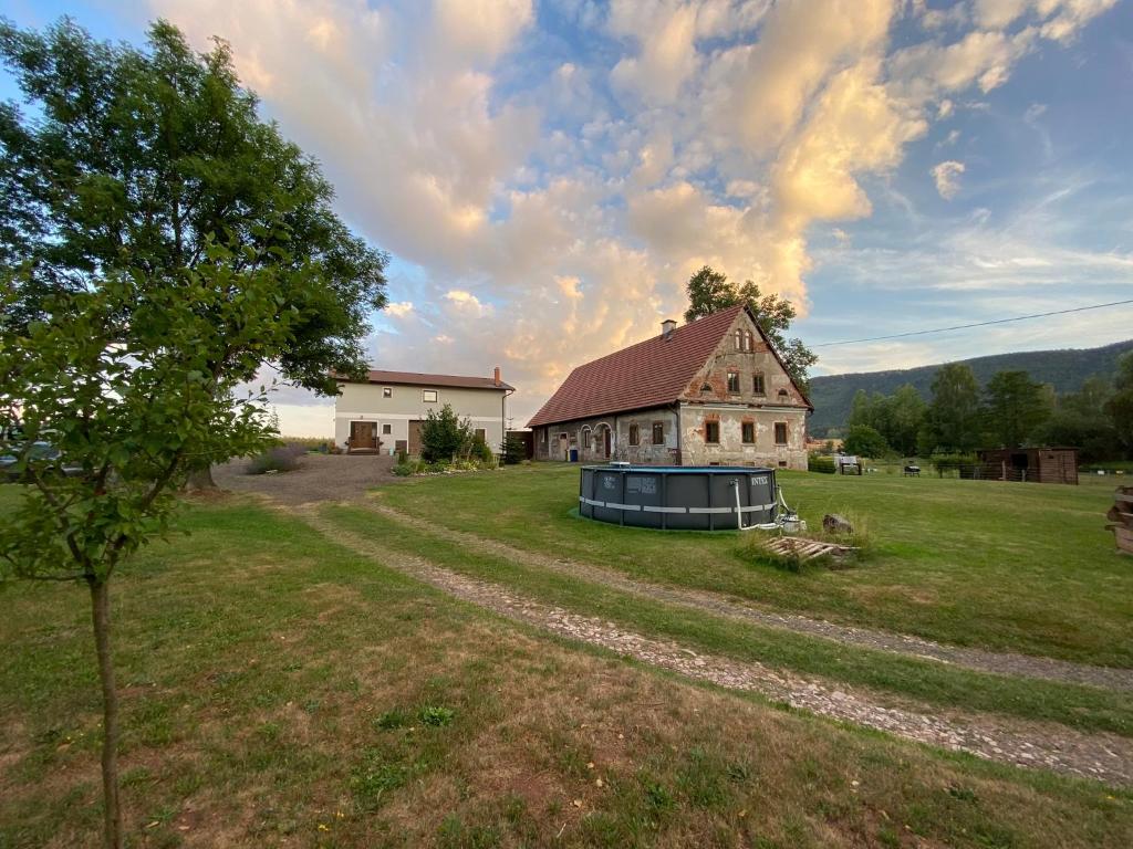 Příroda nedaleko prázdninového domu