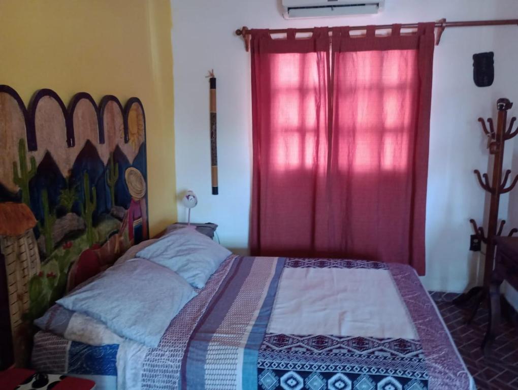Postel nebo postele na pokoji v ubytování AH KIN Cancun Centro