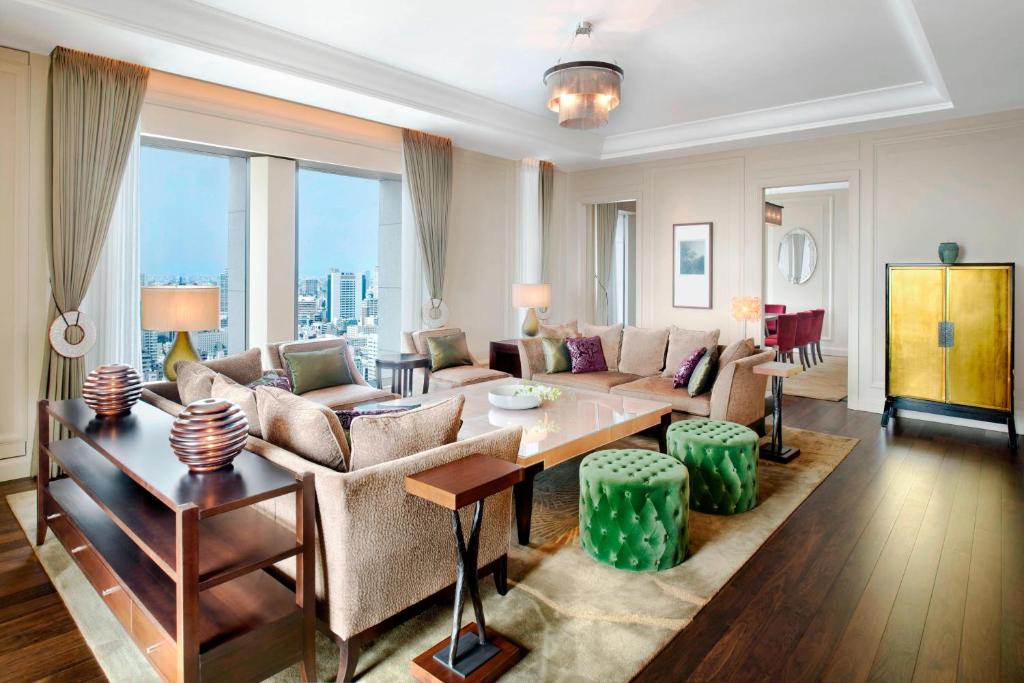 Posezení v ubytování The St. Regis Osaka