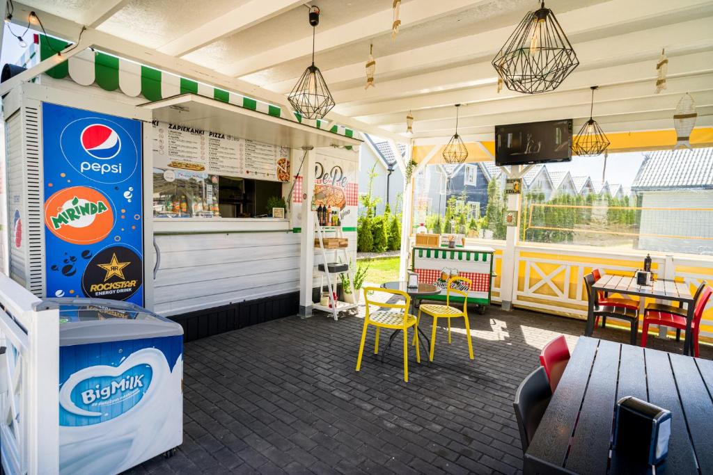 Restaurace v ubytování Zielone Wzgórze