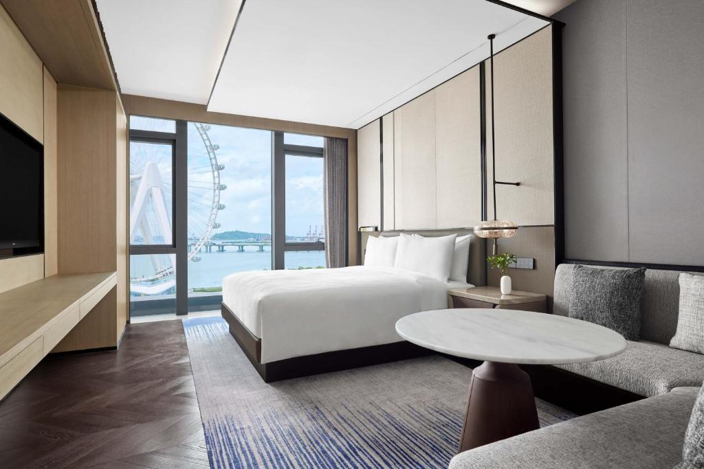 Posezení v ubytování JW Marriott Hotel Shenzhen Bao'an International Airport