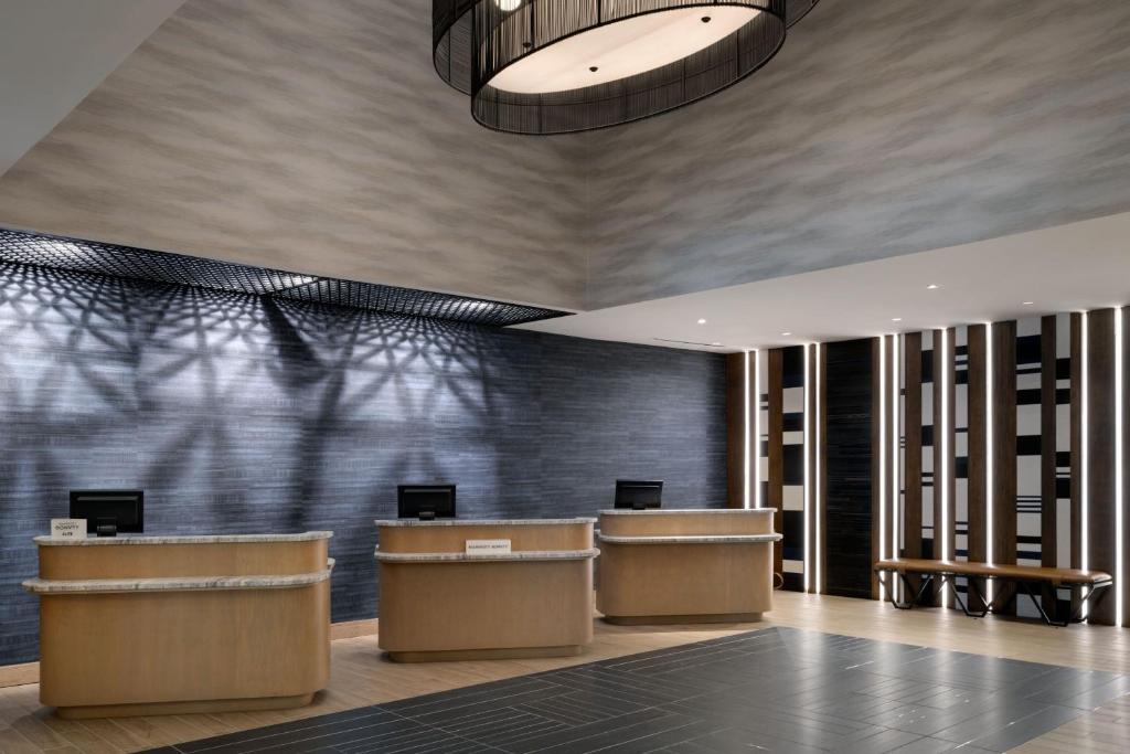 Vstupní hala nebo recepce v ubytování Austin Marriott South