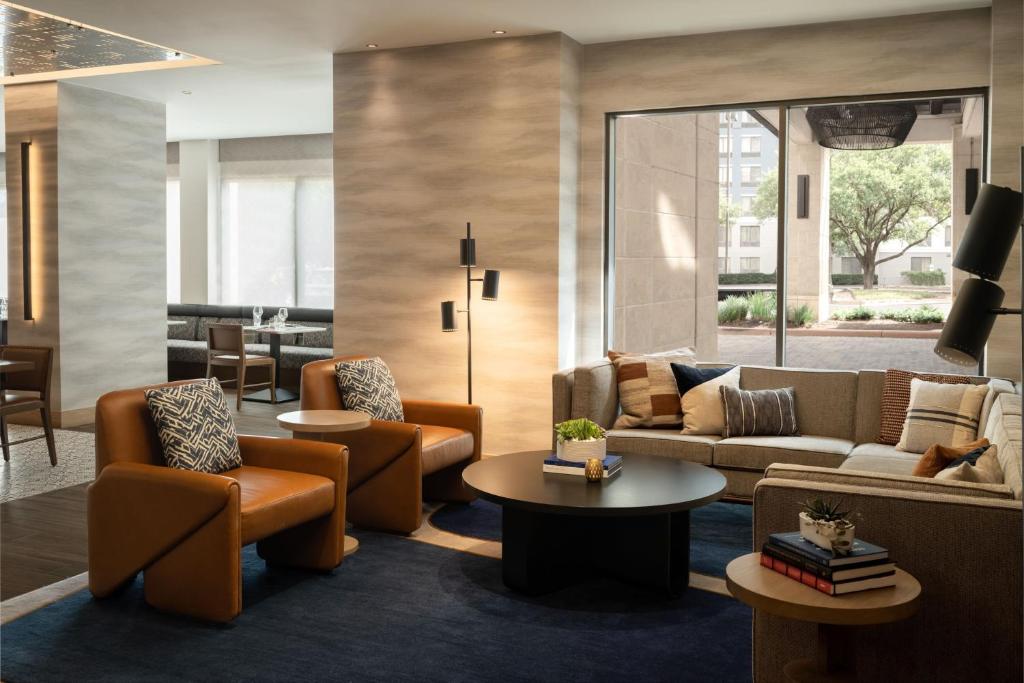Posezení v ubytování Austin Marriott South
