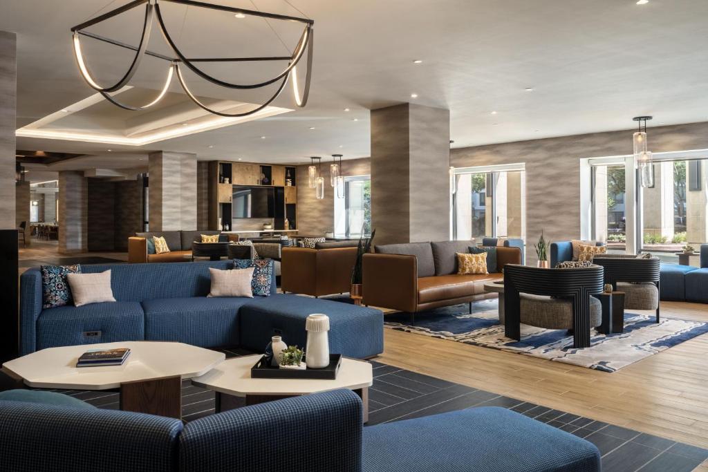 Posezení v ubytování Austin Marriott South