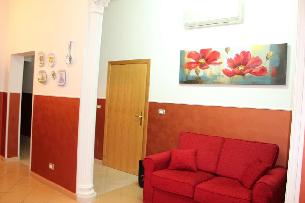 Posezení v ubytování Albergo Perseo