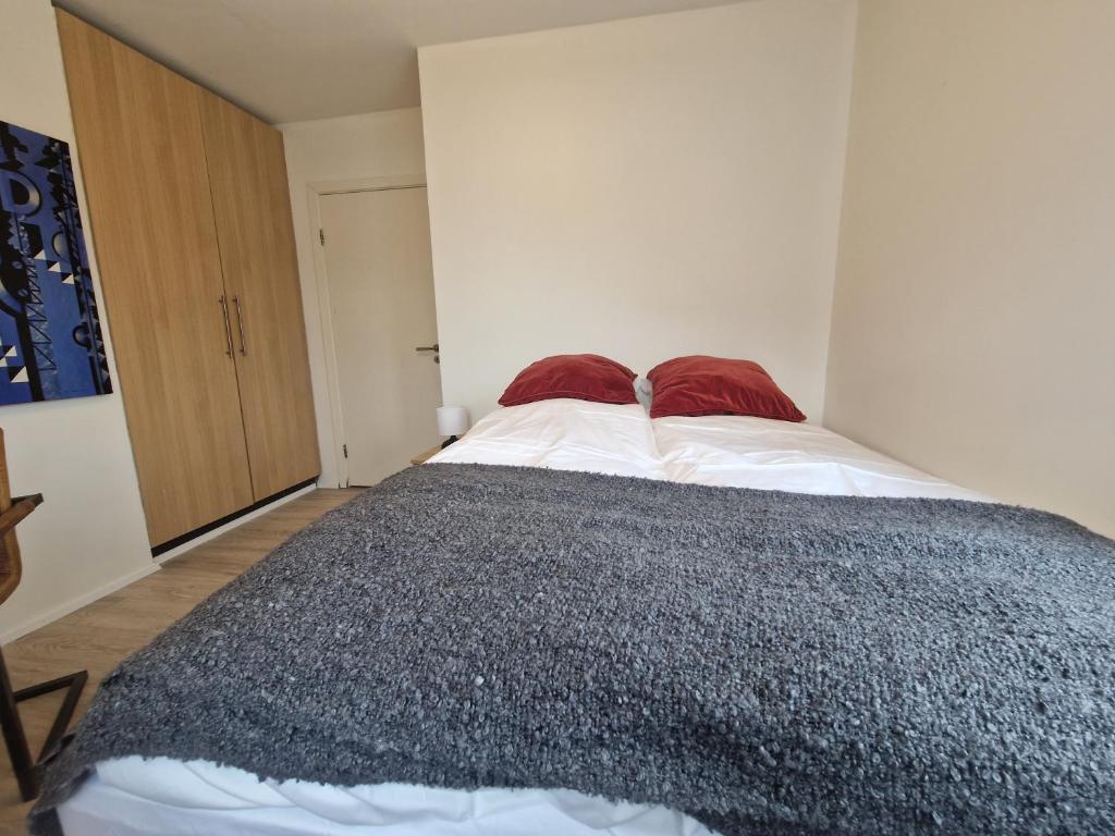 Postel nebo postele na pokoji v ubytování Sólgarður Guesthouse