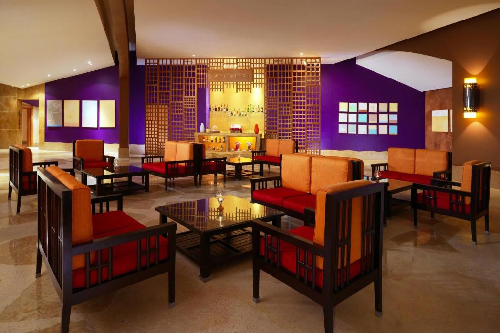Posezení v ubytování Retac Qunay Dahab Resort & SPA