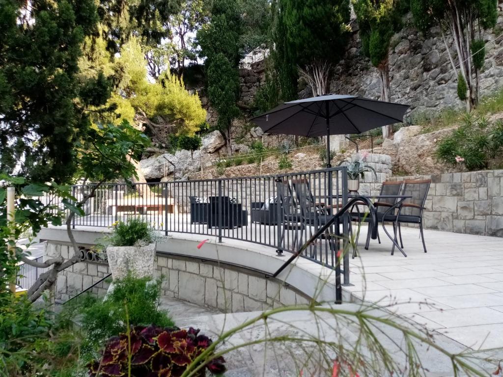 Zahrada ubytování Apartment Žiži