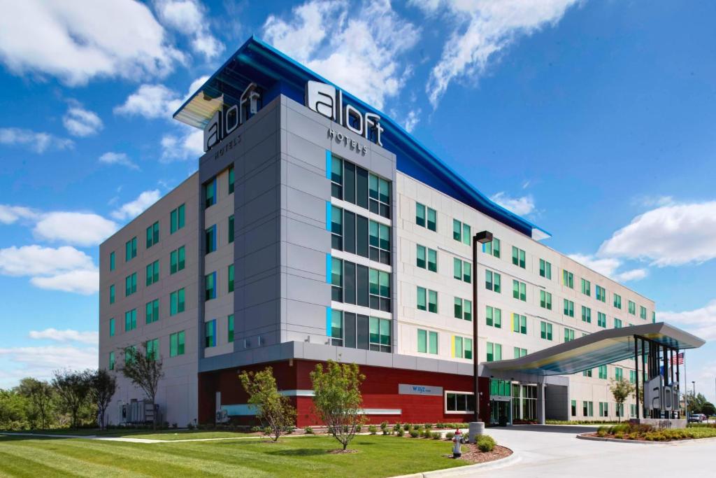 a rendering of an office building at Aloft Wichita in Wichita