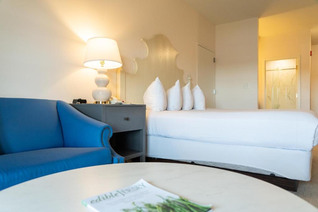 Postel nebo postele na pokoji v ubytování Chateau Renault