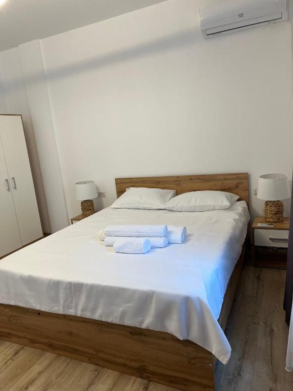 Postel nebo postele na pokoji v ubytování AL MARE