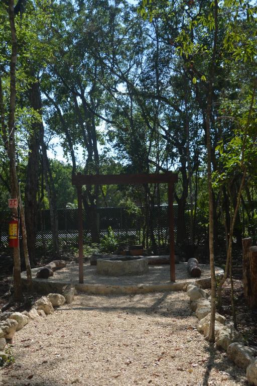 Zahrada ubytování Glamping Mayan Glam
