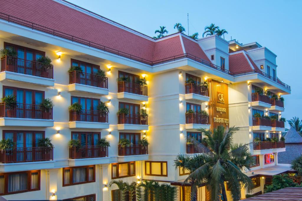 Budova, kde se hotel nachází