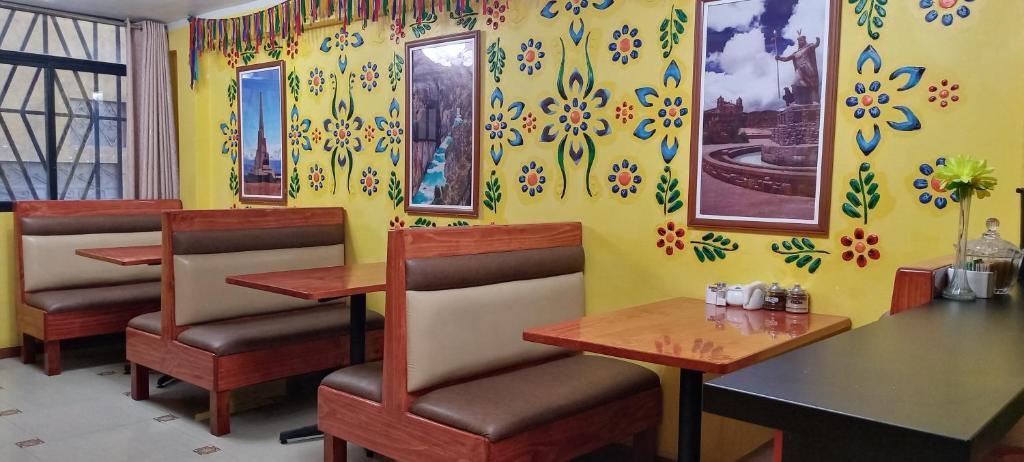 Posezení v ubytování Casa Sucre Ayacucho