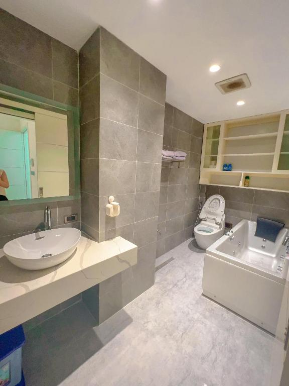 Koupelna v ubytování Alula Sweet Home Q Nhan