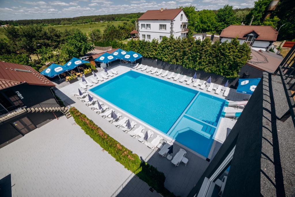 Bazén v ubytování Avalon Hotel&Pool nebo v jeho okolí