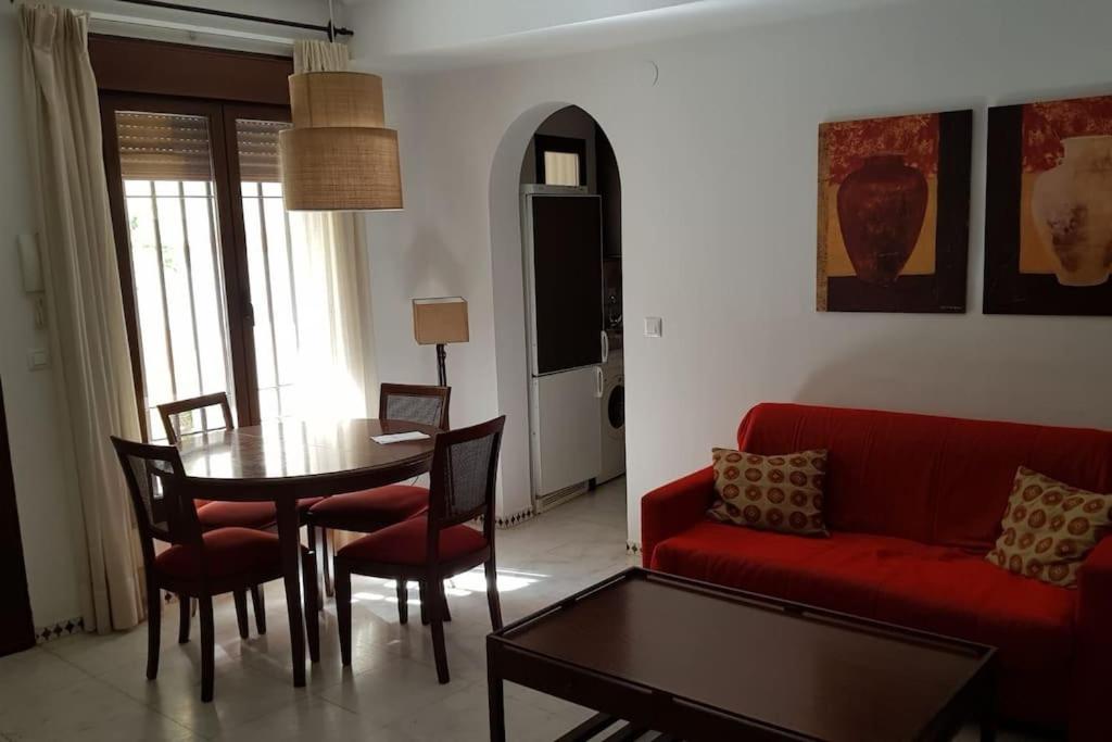 Posezení v ubytování Precioso apartamento junto a plaza la Corredera