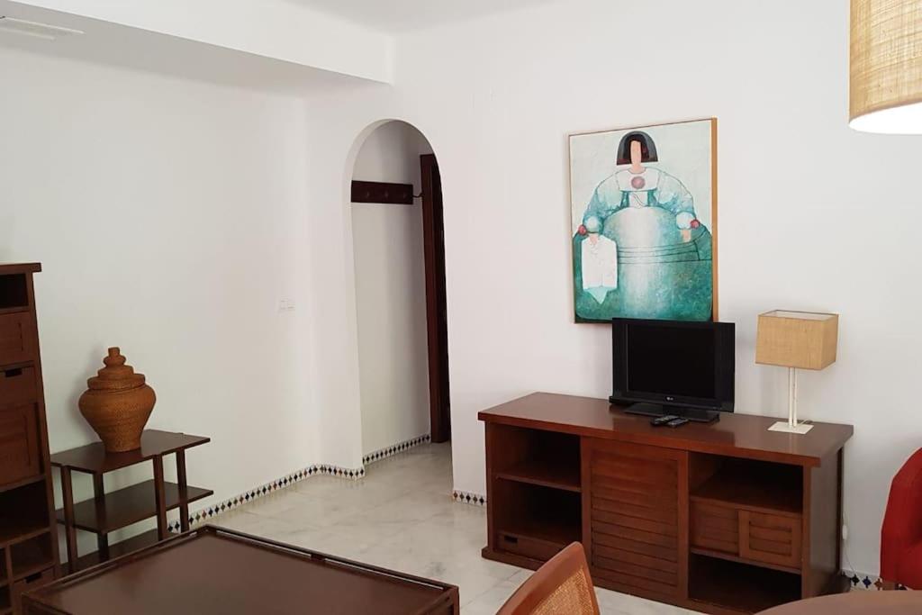 TV a/nebo společenská místnost v ubytování Precioso apartamento junto a plaza la Corredera