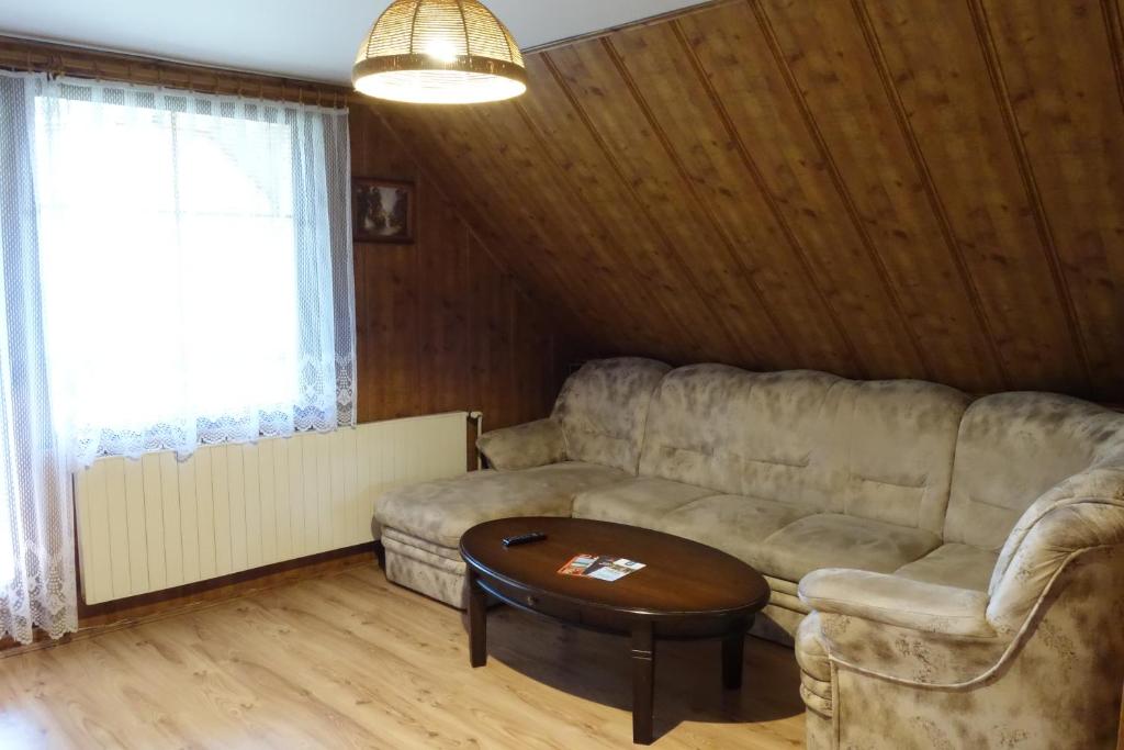 Posezení v ubytování Pod Lípou