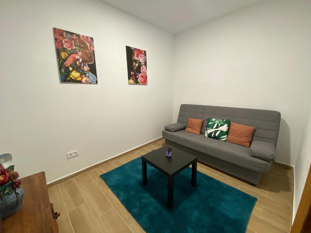 Posezení v ubytování Casa Rachel