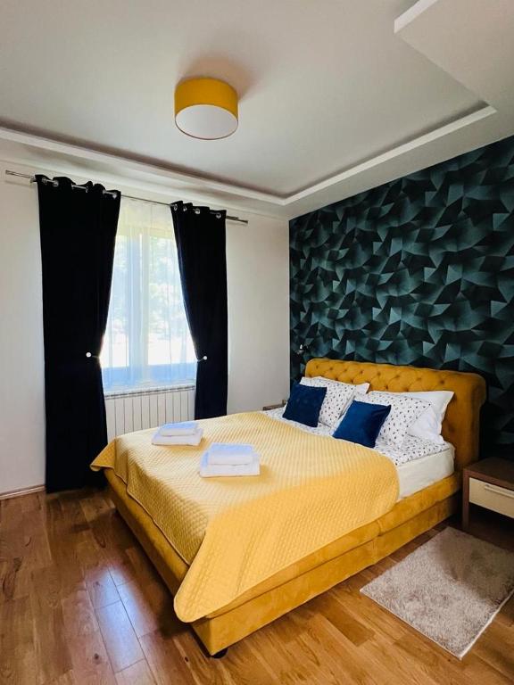 Postel nebo postele na pokoji v ubytování Diamond