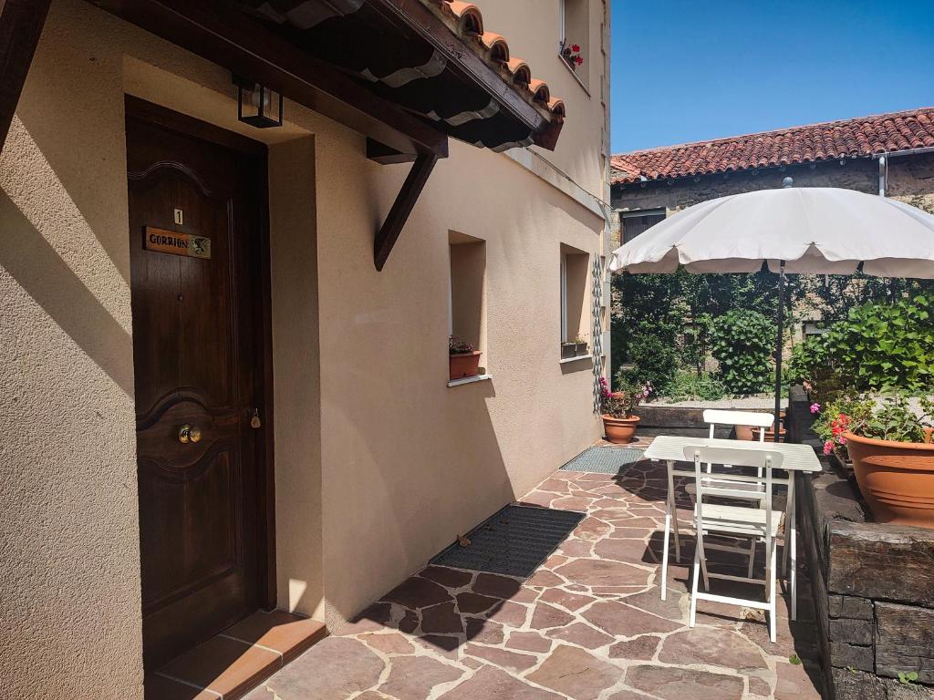Patio nebo venkovní prostory v ubytování Apartamentos Corona