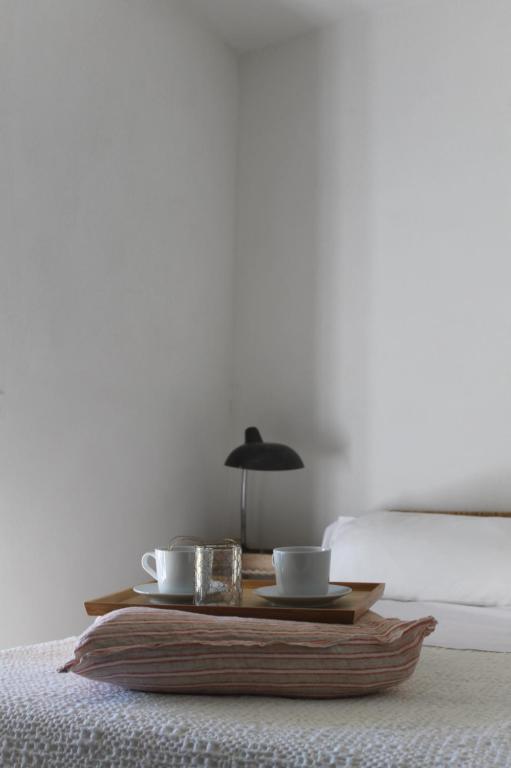 Uma cama ou camas num quarto em Clori Gaeta