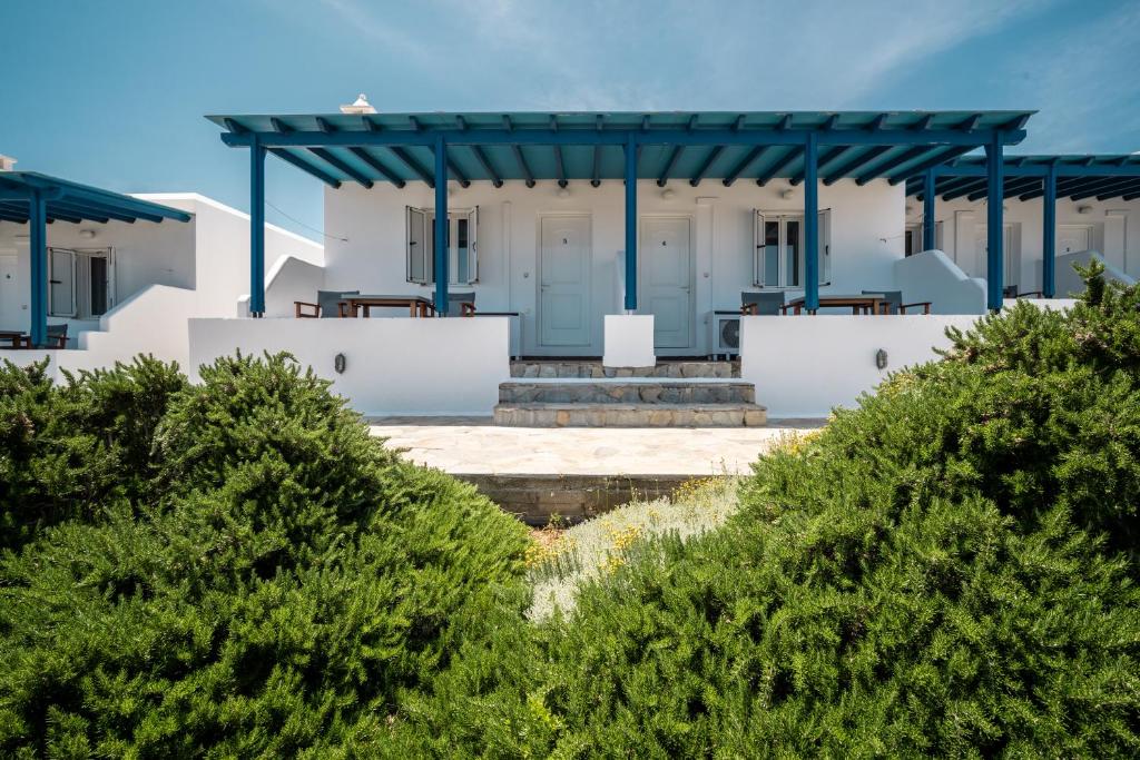 Um jardim no exterior de Ta Kabia Studios