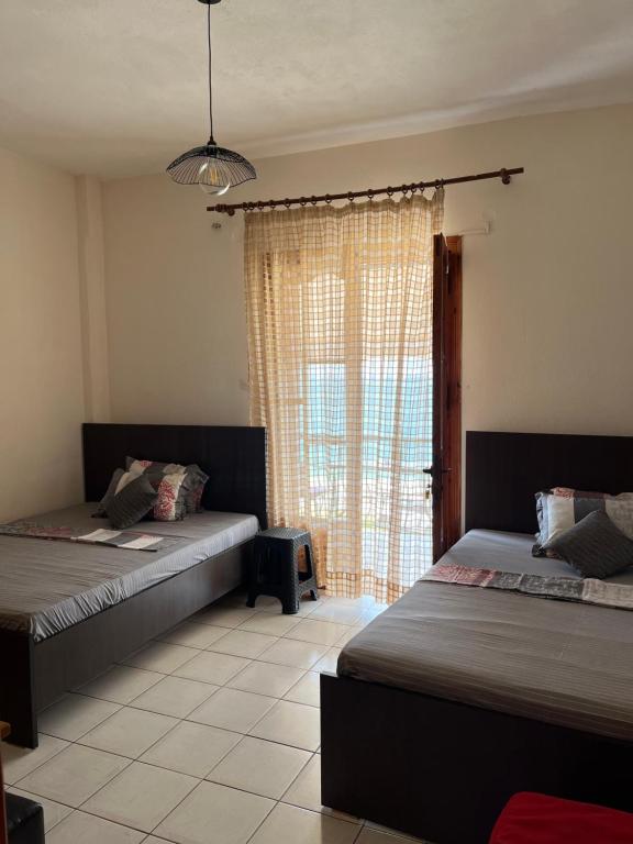 Posteľ alebo postele v izbe v ubytovaní Eleni Antonouli Rooms
