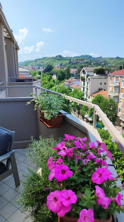 Nespecifikovaný výhled na hory nebo výhled na hory při pohledu z bed and breakfast