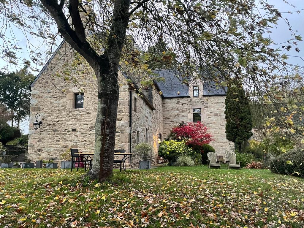 Zahrada ubytování Manoir medieval du XV ieme siècle