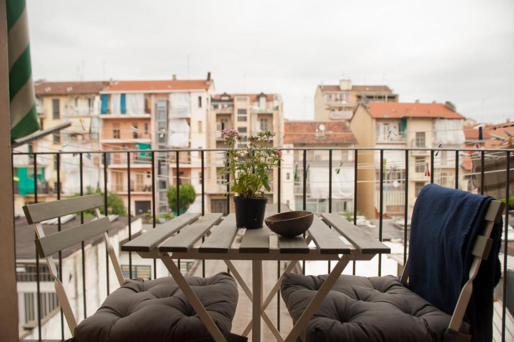 A balcony or terrace at Stanza Privata in Casa Condivisa - Private Room in Shared Home
