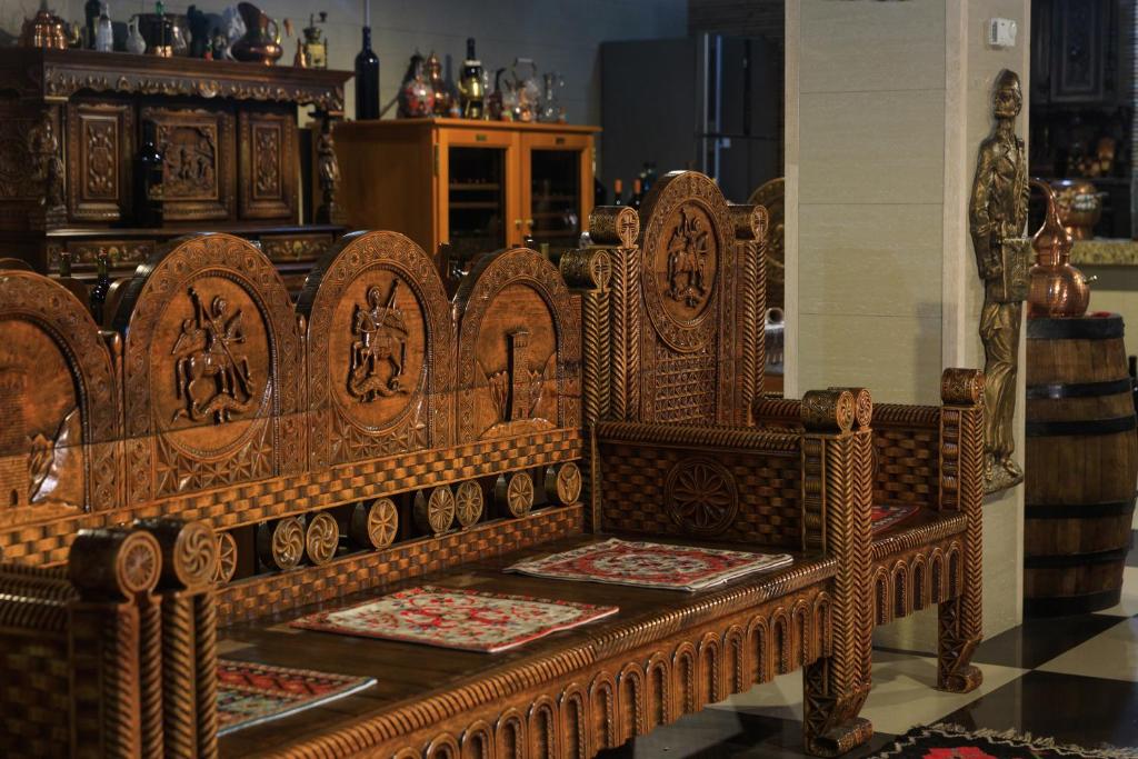 Posezení v ubytování Hotel Wine Palace