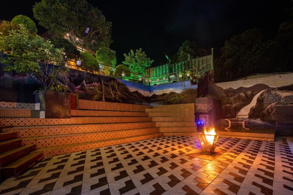 Zahrada ubytování Star Emirates Luxury Resort and Spa, Munnar