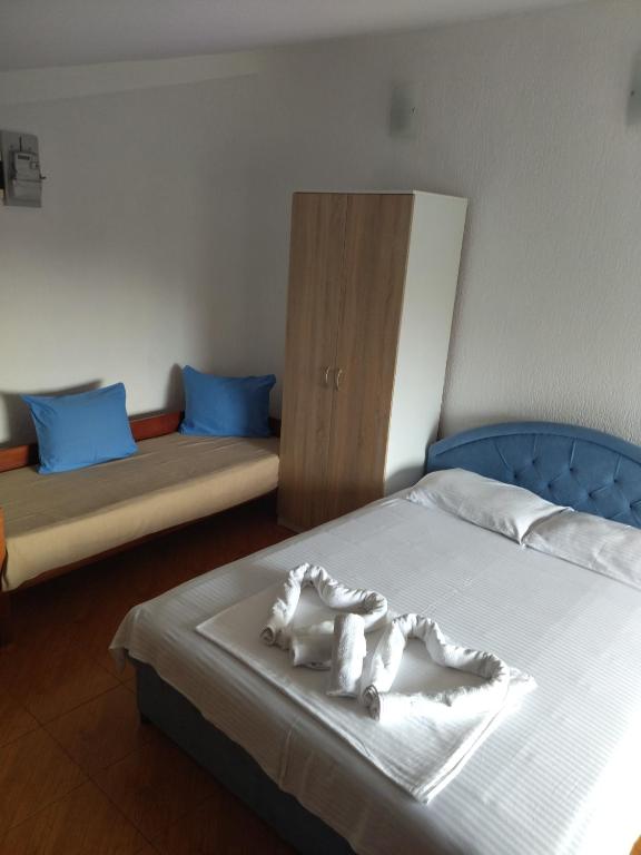 Krevet ili kreveti u jedinici u okviru objekta Apartment Klara