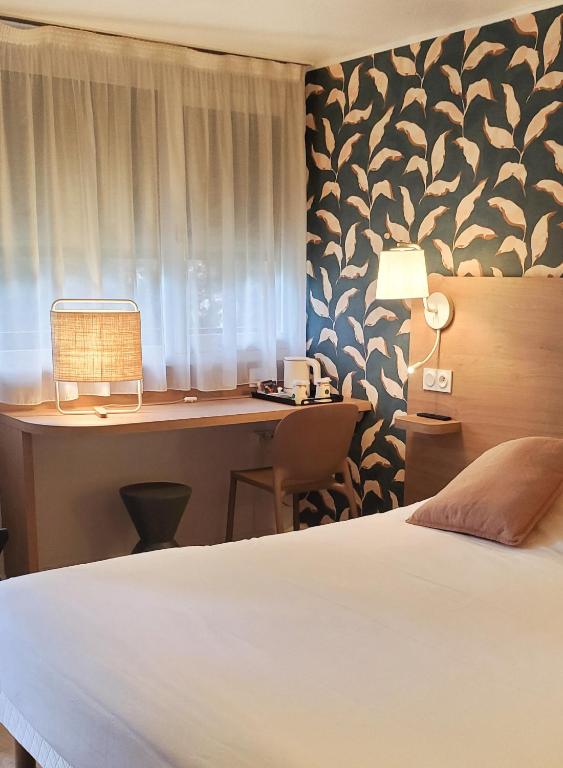 KYRIAD HONFLEUR - La Riviere Saint Sauveur - Tweepersoonskamer Met 2 Aparte Bedden