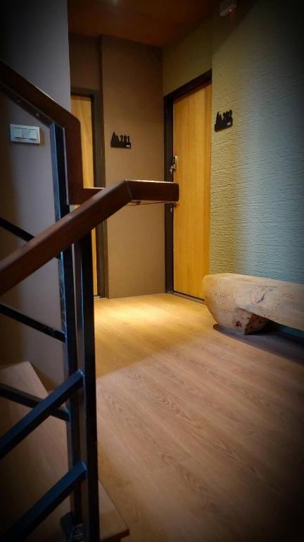 Postel nebo postele na pokoji v ubytování Jiaoxi Pusu Homestay