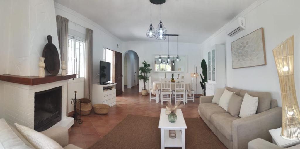 Posedenie v ubytovaní Casa Rural Villa Arylex