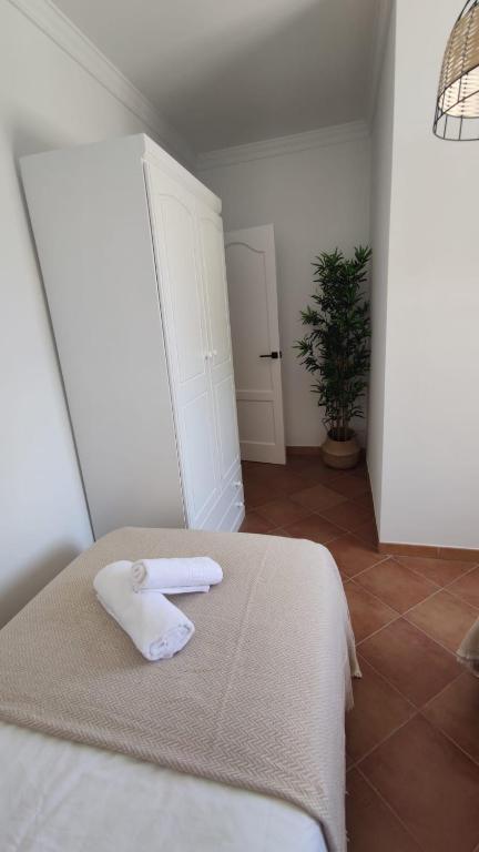 Posteľ alebo postele v izbe v ubytovaní Casa Rural Villa Arylex