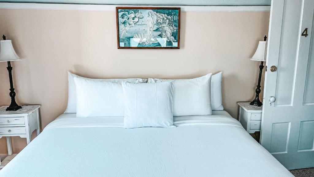 Postel nebo postele na pokoji v ubytování Capricorn House