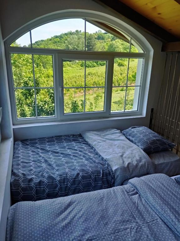 Postel nebo postele na pokoji v ubytování Vikendica Smokvica