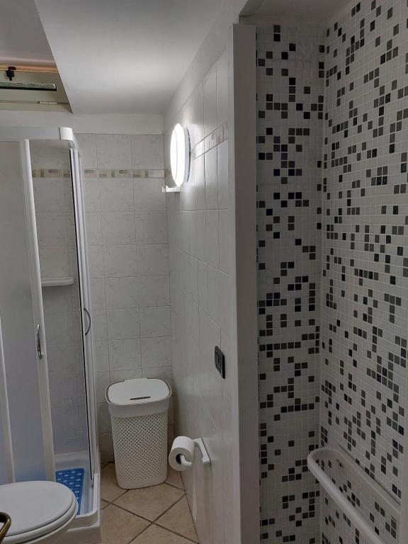 Koupelna v ubytování B&B Albachiara
