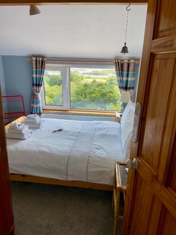 Letto o letti in una camera di Grenane Heights
