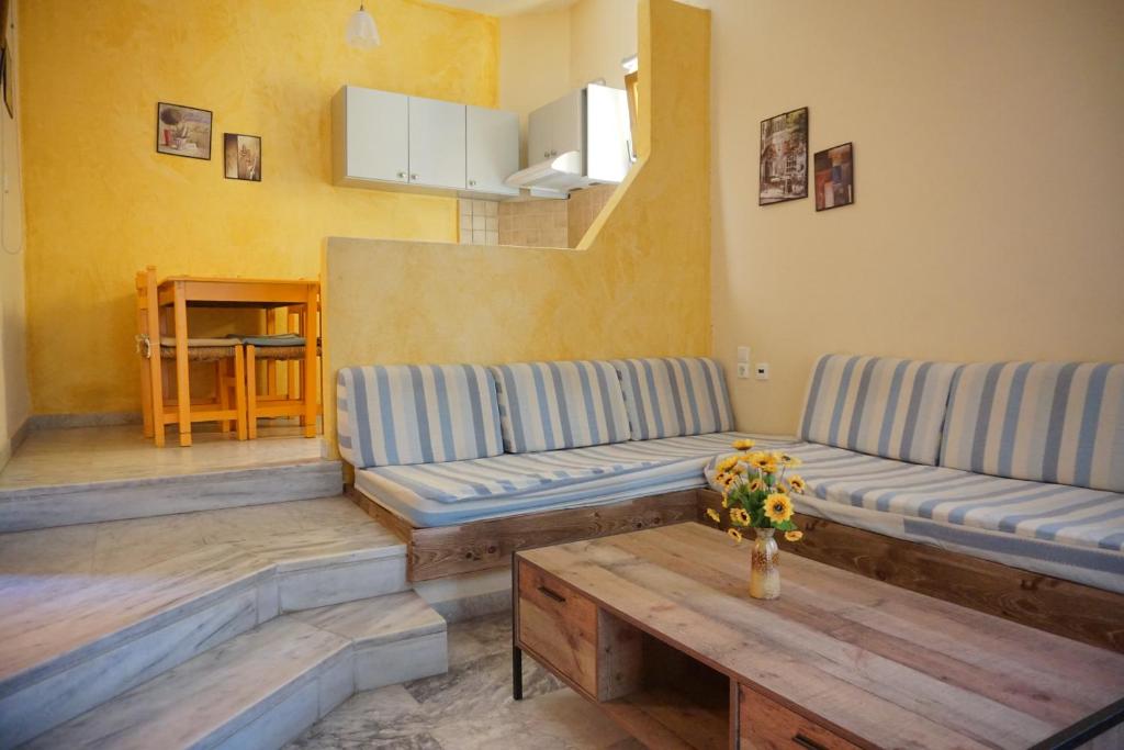 Część wypoczynkowa w obiekcie Katerini Apartments Hotel