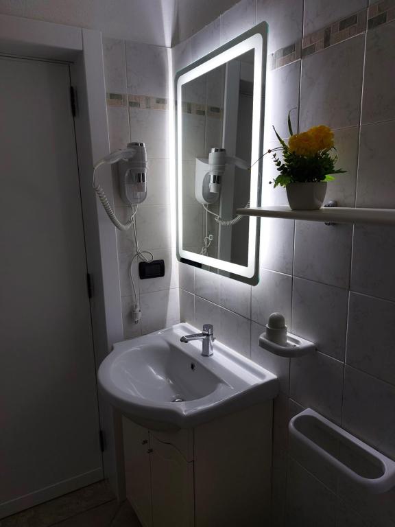Koupelna v ubytování B&B Albachiara